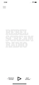 Rebel Scream Radio screenshot #2 for iPhone