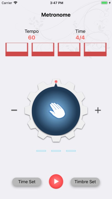 Screenshot #1 pour Easy Metronome - drumbeat