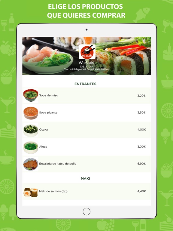 Screenshot #4 pour Wu Sushi