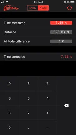 Zeitenjagd Calculator iPhone image 2