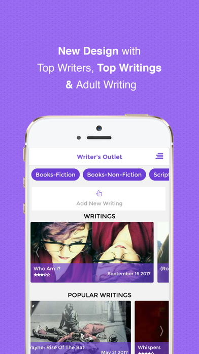 Writers Outlet: Write Stories Screenshot