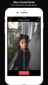 Red Eye Corrector - Editor App screenshot