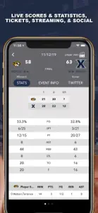 Xavier Musketeers Gameday screenshot #3 for iPhone