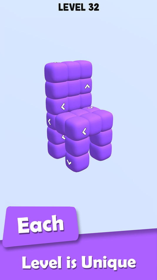 #2. Unpuzzle 3D (iOS) 由: OVIVO Games