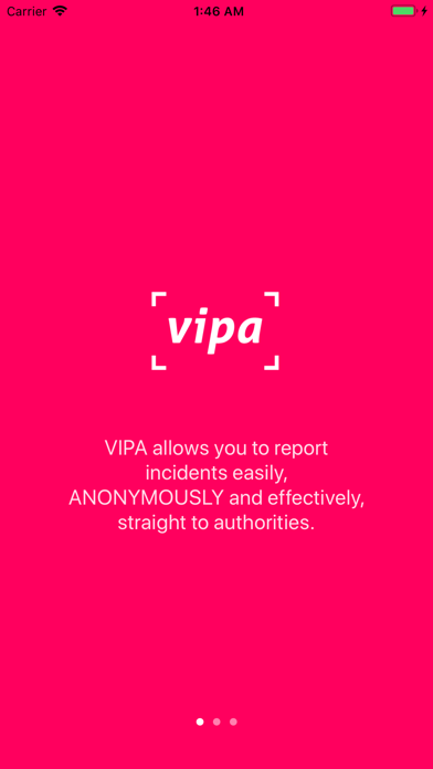 VIPA App Screenshot