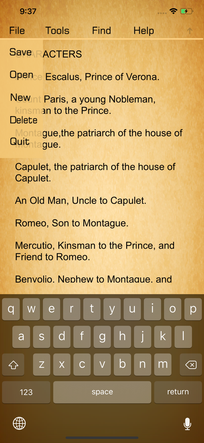 Shakespeare - Complete Search