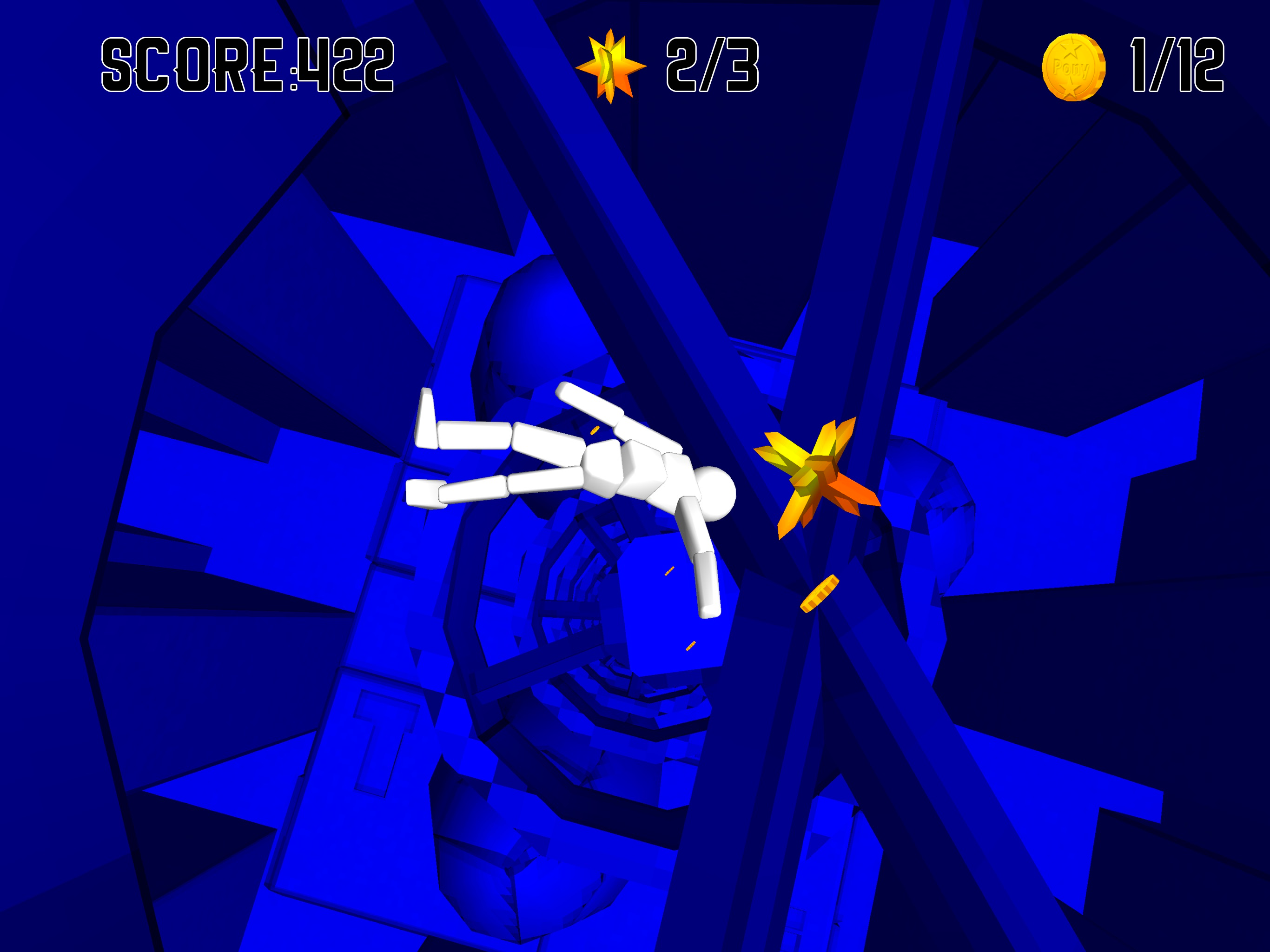Ragdoll Physics: Push Stickman