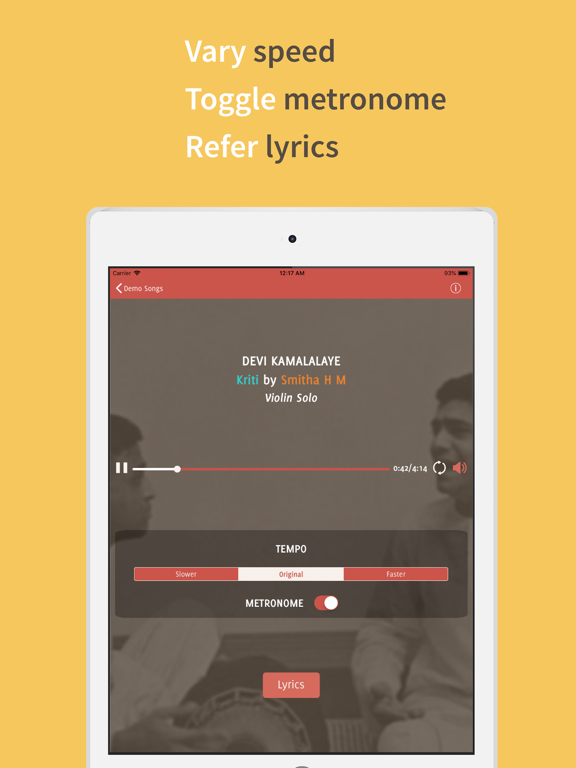 Screenshot #6 pour Abhyas for Carnatic Music
