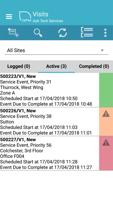 QFM Software Screenshot