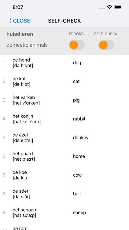 Learn Dutch words with ST screenshot-6