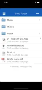 JustCloud screenshot #3 for iPhone