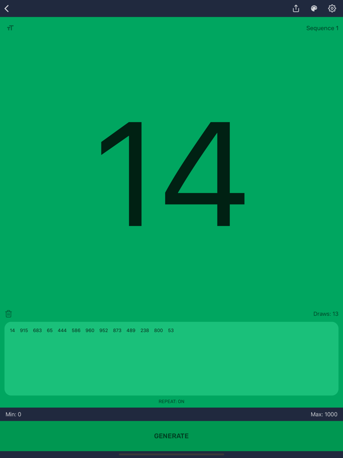 Random Number Generator - Pro