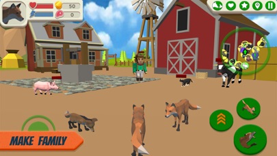 Fox Family - Animal Simulator Screenshot
