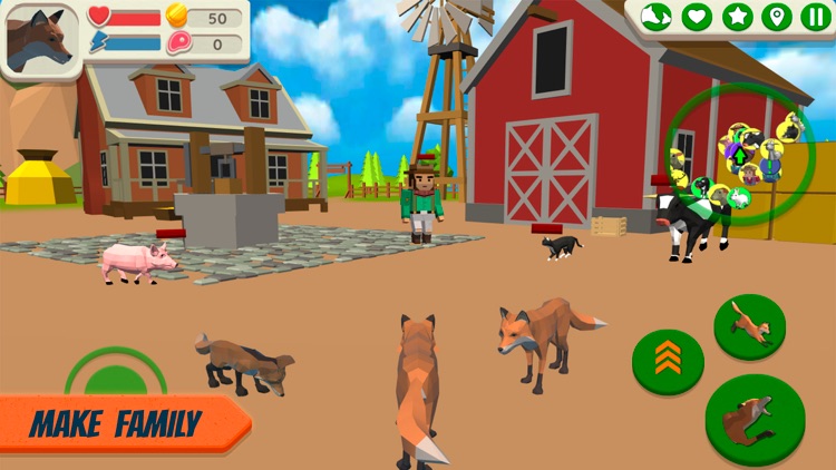 Fox Family - Animal Simulator