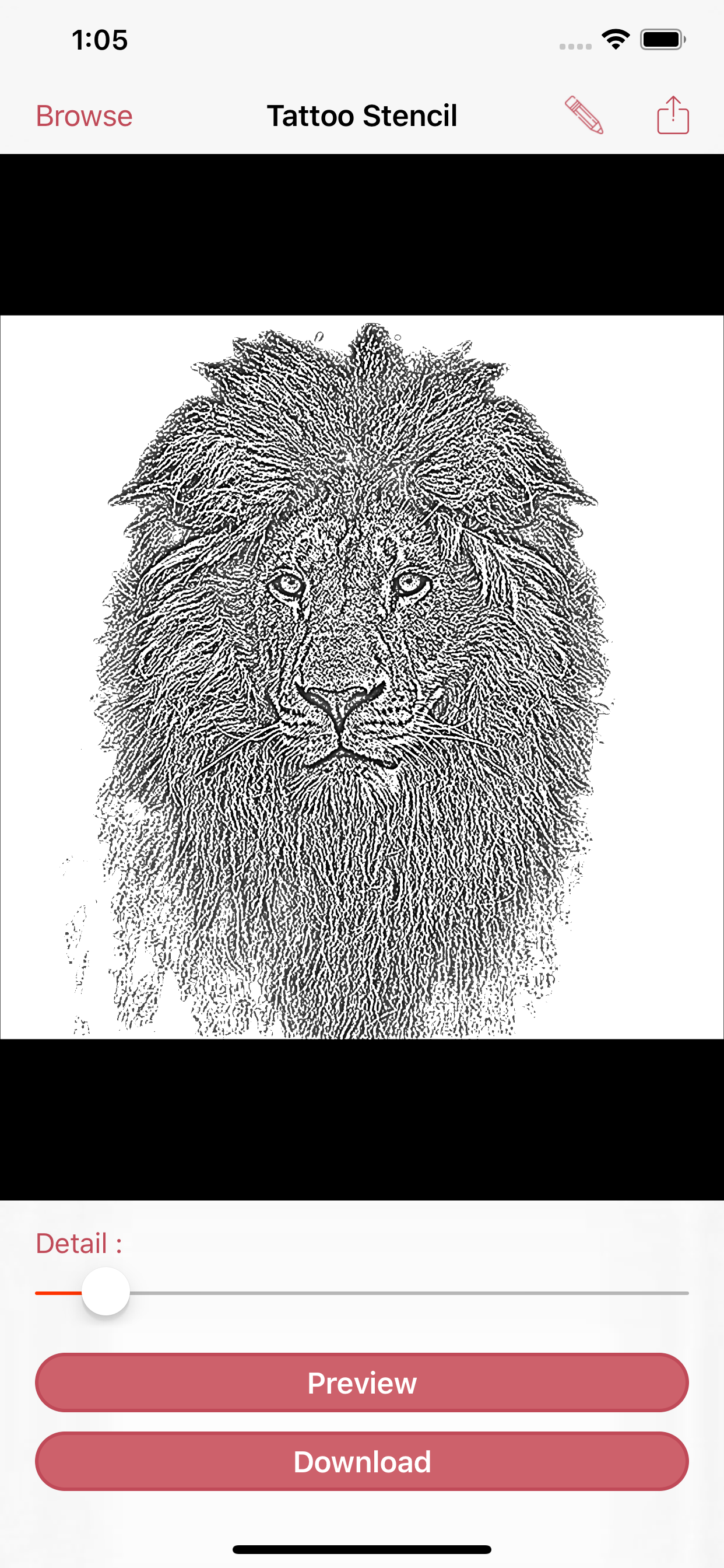 Tattoo Stencil