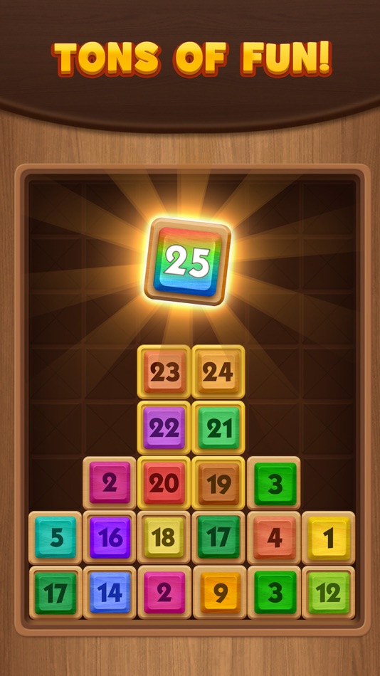 #1. Drag It Merge: Number Block 3D (iOS) 由: 永兴 杨