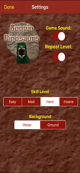 Game screenshot Boppin Dinosaurs hack