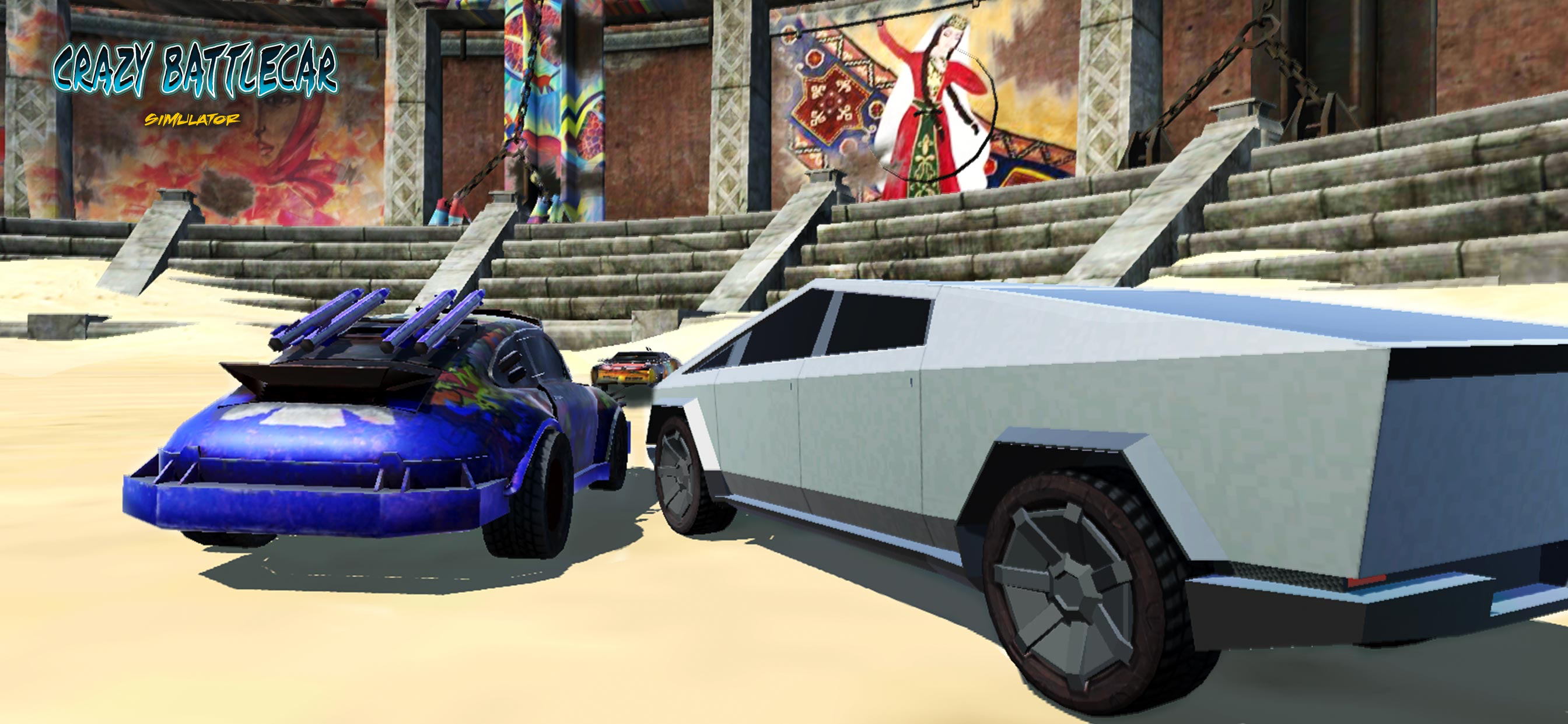 Car Simulator : Crazy Battles screenshot 9