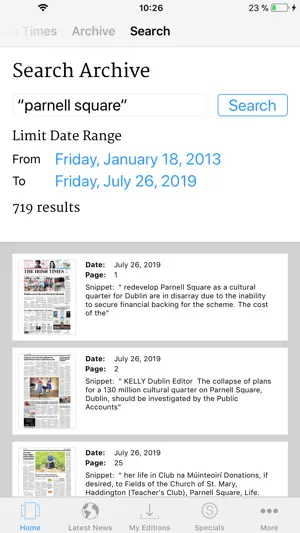 The Irish Times ePaper screenshot 4