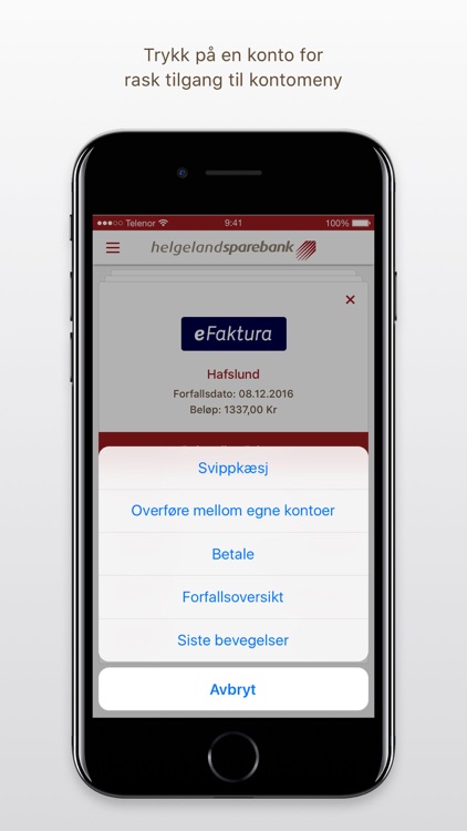 Helgeland Sparebank Mobilbank
