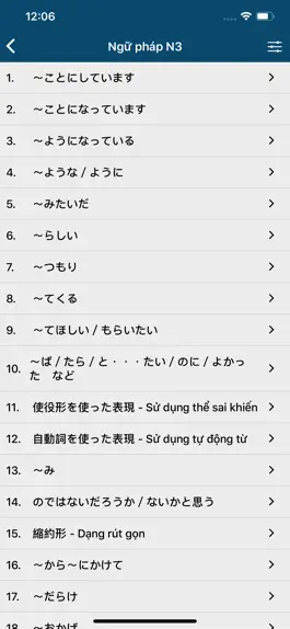 Game screenshot Học tiếng Nhật Mimikara hack