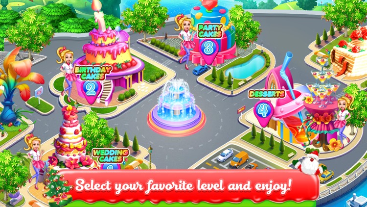 Christmas Doll Cooking Cakes screenshot-4