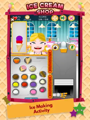 Captura de Pantalla 2 Bebe Colorear Ice Cream Games iphone