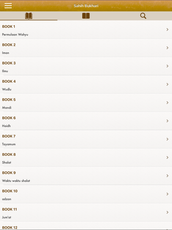 Screenshot #4 pour Sahih Al-Bukhari in Indonesian