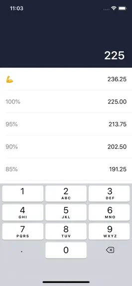 Game screenshot 1RM: Weightlifting Calculator apk