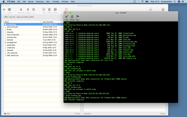 ‎FTP Disk Screenshot