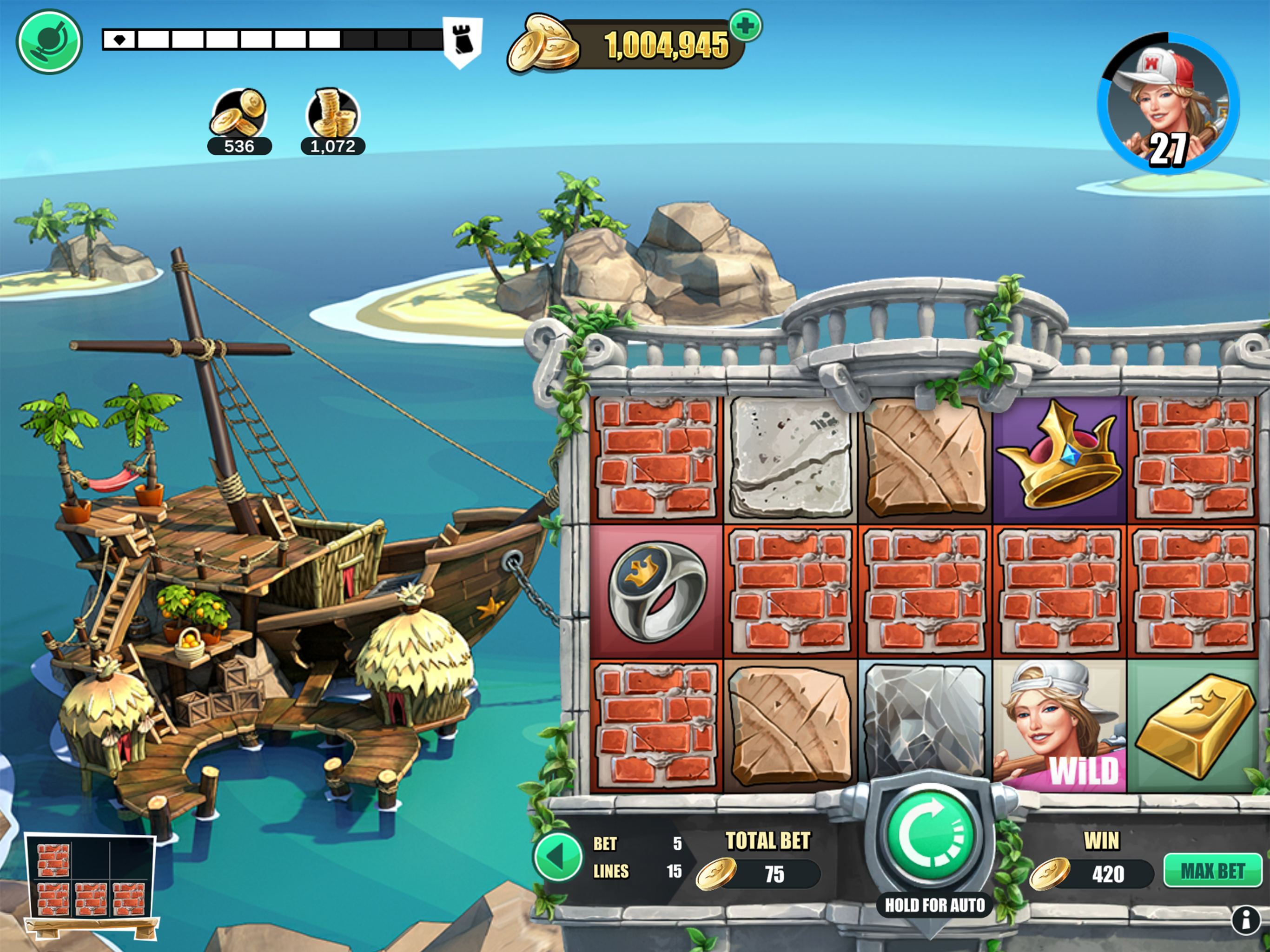 Castle Builder - Epic Slots screenshot 19