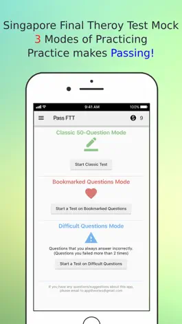 Game screenshot Pass FTT -SG Final Theory Test apk