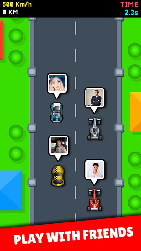 Pixel Racers : Online Racing screenshot 1