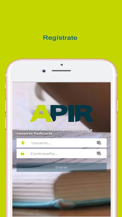 Flashcards APIR Screenshot