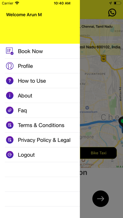 Ouja: Delivery & Taxi App screenshot 2