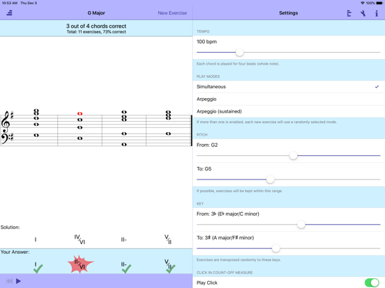 Screenshot #4 pour Ch!Ear – Chord Ear