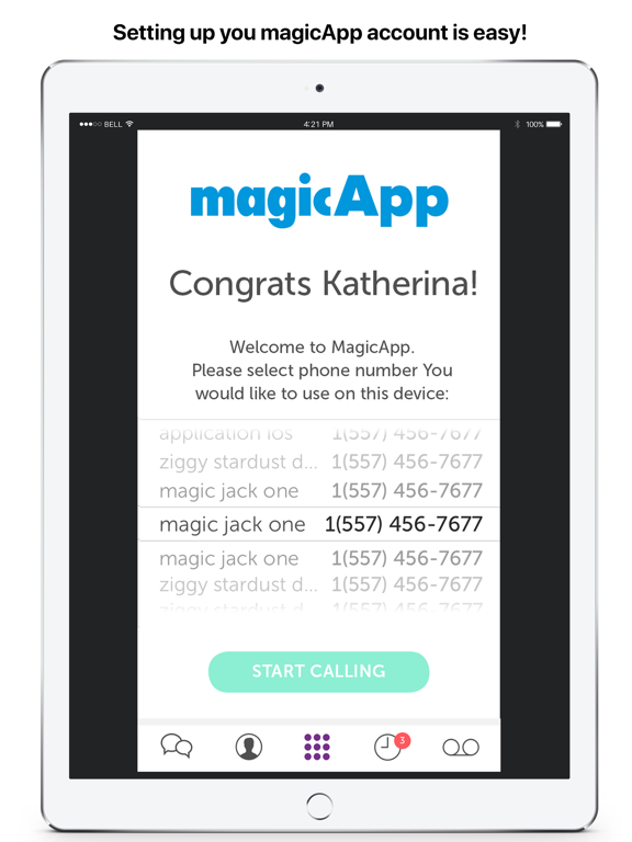 Screenshot #4 pour magicApp Calling & Messaging