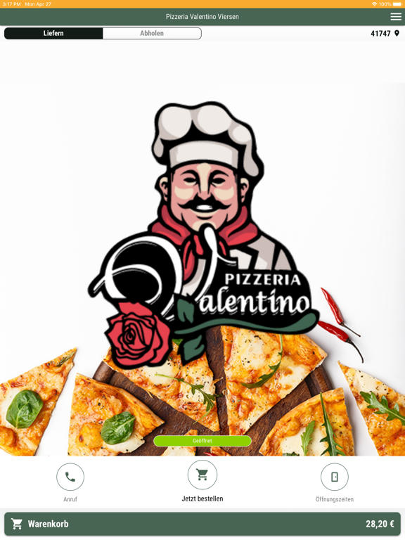 Screenshot #4 pour Pizzeria Valentino Viersen