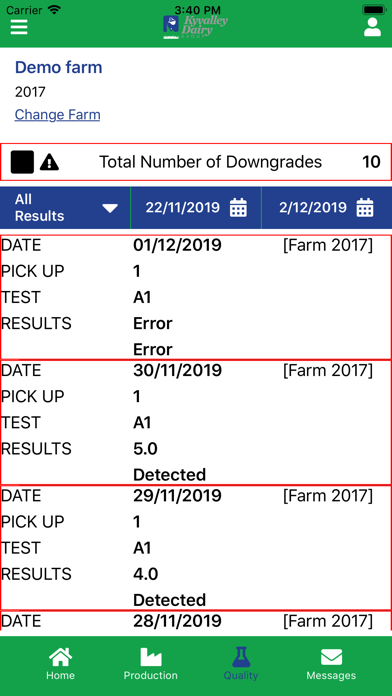 App screenshot