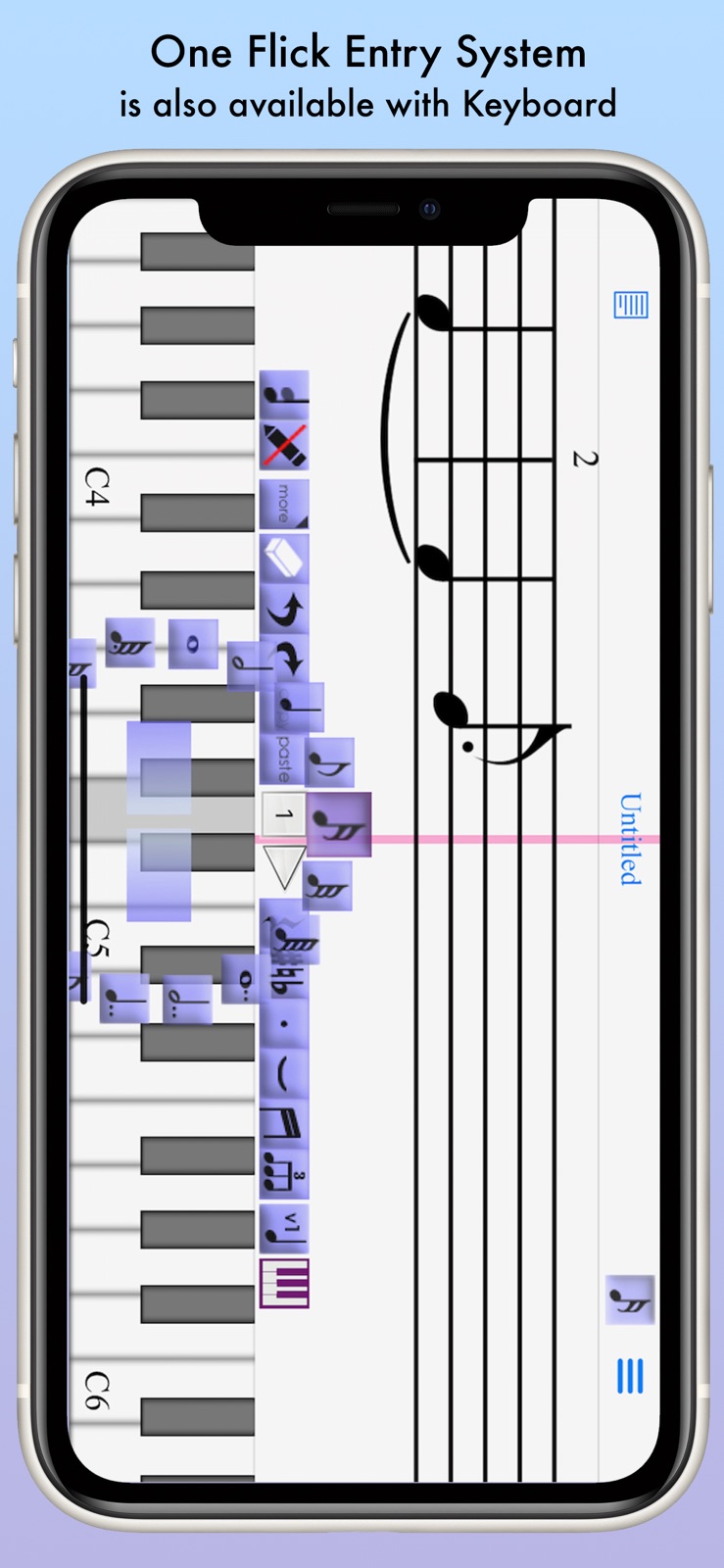 iWriteMusic SE iphone screenshot 3