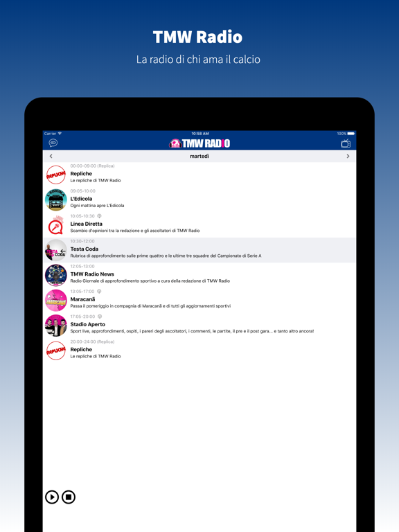 TuttoAtalanta.com iPad screenshot 7 - Sports app