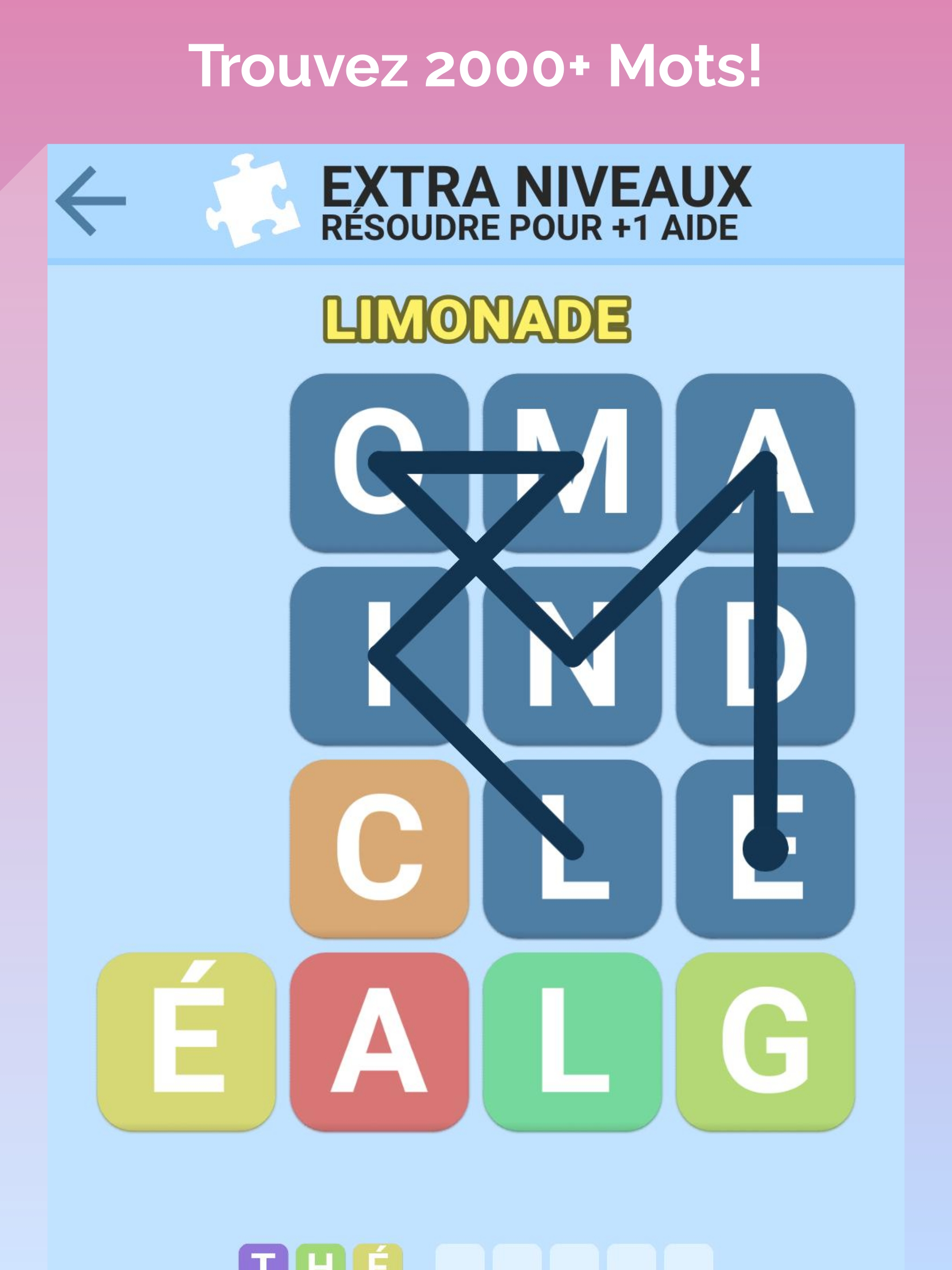 Jeu Mots Nouveaux Wordbit WoW screenshot 5