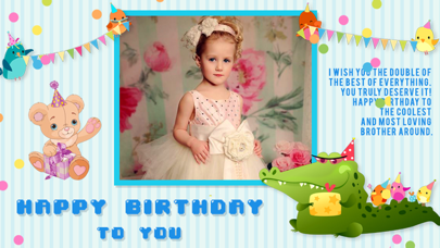 Screenshot #3 pour Birthday Photos Frames