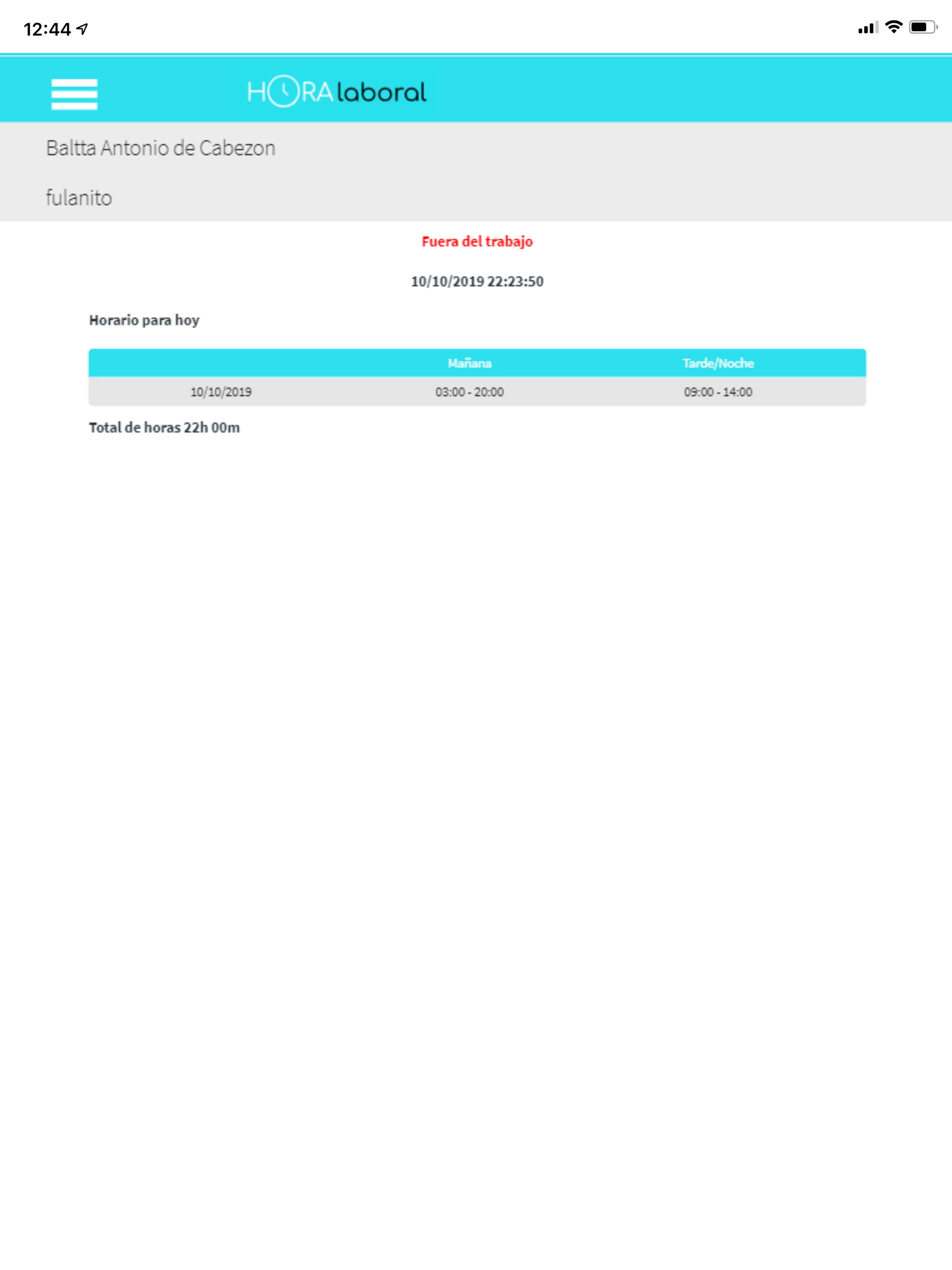 Hora Laboral screenshot 7