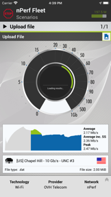 nPerf Fleet Agent screenshot