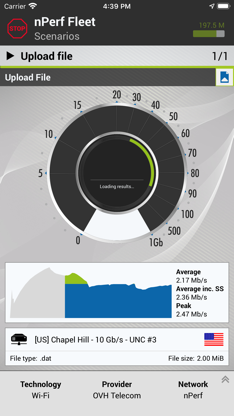 nPerf Fleet Agent screenshot 3