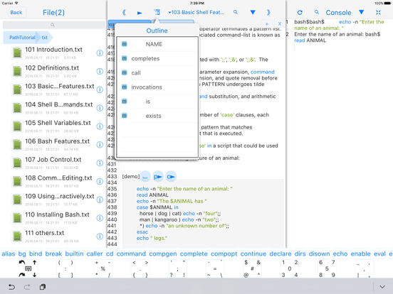 Screenshot #4 pour bashi - programming language