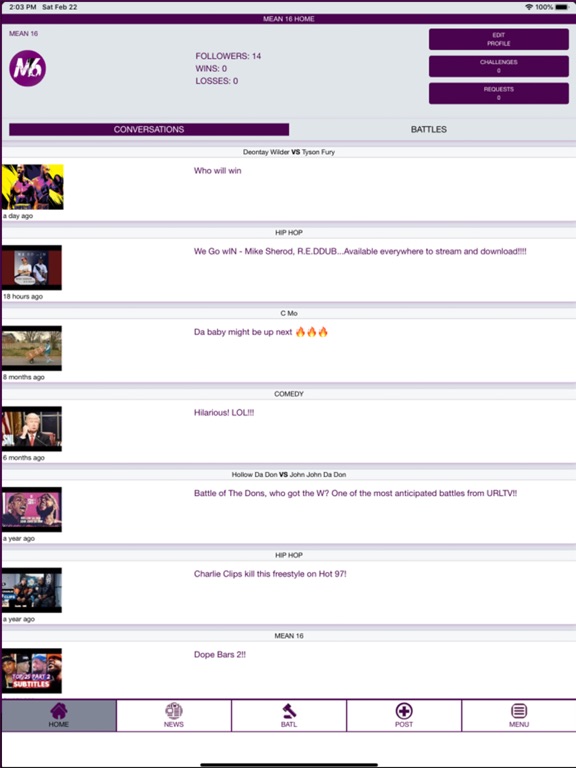 Screenshot #4 pour Mean 16: Battles & Debates