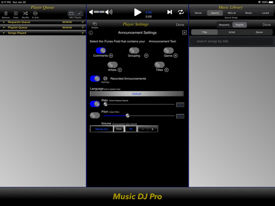 Screenshot #6 pour Music DJ Pro