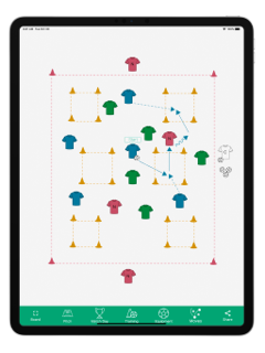 Football Tactic Board: “moves” screenshot 11
